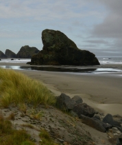 Shark Fin Rock, Gold Beach - Oregon