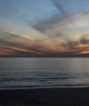 Orange Sunset, La Jolla